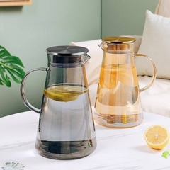 Bộ Bình Nước Thuỷ Tinh Chịu Nhiệt 1.8 Lít - In logo SUNWOO