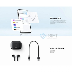 Tai nghe Bluetooth True Wireless Anker Soundcore K20i - In logo theo yêu cầu