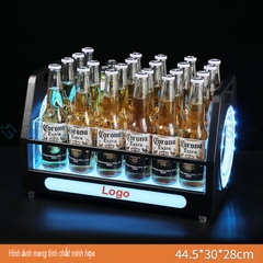 Xô đá có đèn led phát sáng - In ấn logo thương hiệu theo yêu cầu