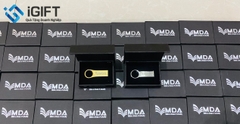 Bộ sản phẩm USB 32GB khắc logo thương hiệu MDA