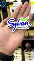 Móc Khóa Cao Su Thiết Kế 2D Logo Sylvan