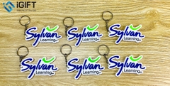 Móc Khóa Cao Su Thiết Kế 2D Logo Sylvan
