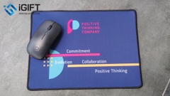 Lót chuột in logo quảng cáo theo yêu cầu công ty positive thinking company