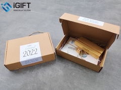 Hộp quà tặng kraft in logo theo  yêu cầu