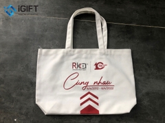 Gift Set Bình Sổ Áo Thun Khẩu Trang In Logo Rikkei Soft