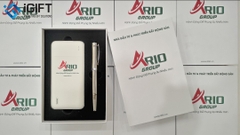 Gift Set Pin Dự Phòng Và Bút Ký In Logo Ario Group