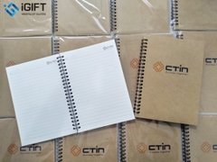 Sổ Tay Thiết Kế Theo Yêu Cầu In Logo CTIN