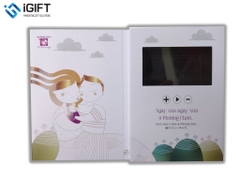 Thiệp Video Lưu Giữ Kỷ Niệm In Ấn Logo