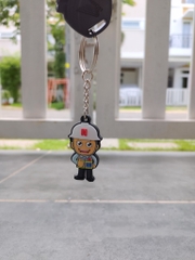 Móc khóa thiết kế 2D theo yêu cầu