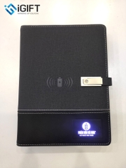 Sổ Sạc Đa Năng Không Dây 8000mAh Khắc Logo Phân Bón Cà Mau