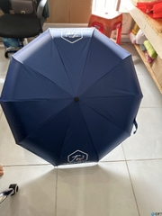 Dù cầm tay cán gỗ tự động 2 chiều in logo Truewine