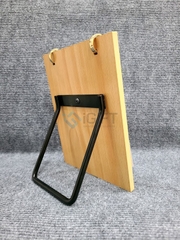 Lịch gỗ để bàn khắc logo - MS03