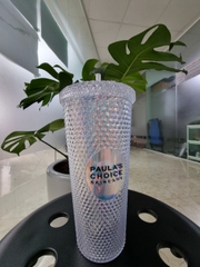 Ly nước vân kim cương 710ml in logo Paula's Choice
