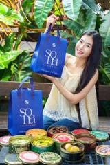 Túi giữ nhiệt bánh - In logo thương hiệu SONA - Dessert