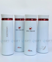 Bình giữ nhiệt Lock&Lock Feather Light LHC4131BKR (450ml) - In Tên Nhân Viên Công Ty Nước Mắm Liên Thành
