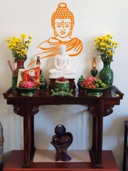 Decal dán tường Phật - Tranh Phật sang trọng