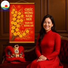 Tranh trang trí tết 2026 Cảnh Đông - Decor , chụp hình tết Việt, quà tặng tết ý nghĩa