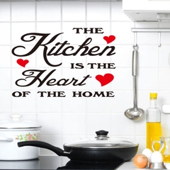 Giấy dán tường hạnh phúc THE KITCHEN IS THE HEART OF THE HOME