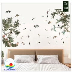 Giấy dán tường phòng ngủ phong thủy PHONG CẢNH THIÊN NHIÊN