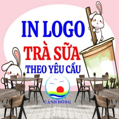 Trang trí xe trà sữa, quán trà sữa decal dán tường, kính, gỗ in size theo yêu cầu- sẵn keo dán dễ