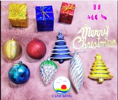 Phụ kiện trang trí Cây thông NOEL - lễ giáng sinh  đón chào năm mới