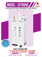 Máy lọc nước ion kiềm tích hợp khoáng - tinh khiết  ICT06NC