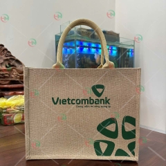 Túi vải linen VIETCOMBANK