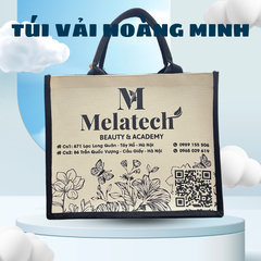 Túi vải linen Melatech