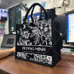 Túi vải linen Hoàng Minh
