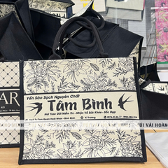 Túi vải linen Tâm Bình
