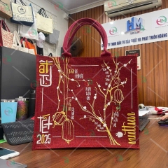 Túi vải linen tết ất tỵ 2025 (2)
