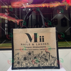Túi vải linen Mii nail & lashes