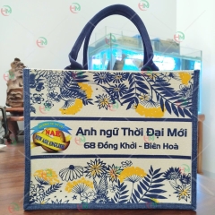 Túi vải linen anh ngữ thời đại mới