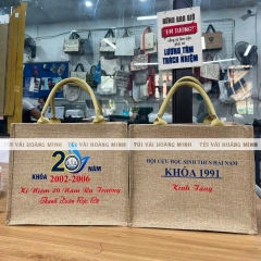 Túi Vải Linen In Kỷ Niệm Khóa Học – Quà Tặng Họp Lớp