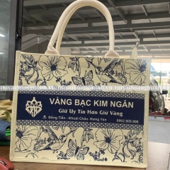 Túi vải linen Vàng bạc Kim Ngân