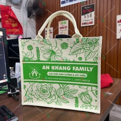 Túi vải linen AN khang family