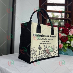 Túi vải linen Kim Ngân Tâm jewelri