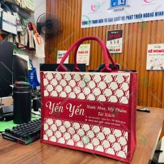 Túi vải linen Yến Yến