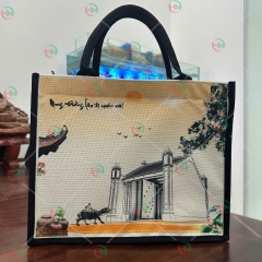 Túi vải linen Sơn tây
