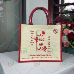 Túi vải linen Hán ngữ an lão