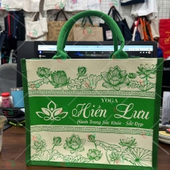 Túi vải linen yoga hiền lưu