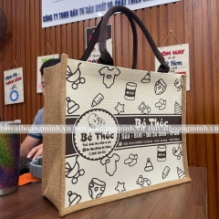 Túi vải linen bé thóc