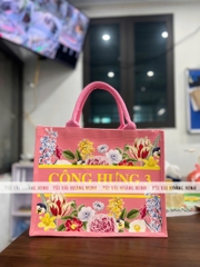 Túi vải linen Công Hưng 3 - Túi Vải Quà Tặng Doanh Nghiệp