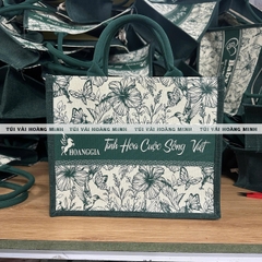 Túi Vải Linen In Logo HOANGGIA