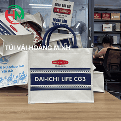 Túi vải Linen Dai-ichi Life CG3 - Giải pháp marketing cho thương hiệu Daiichi