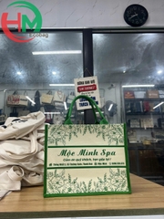 Túi Vải Linen Mộc Minh Spa – Quà Tặng Thương Hiệu Sang Trọng, Thân Thiện Môi Trường