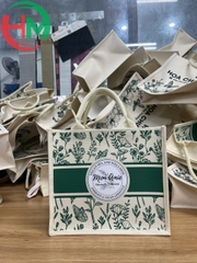 Túi vải linen in logo Mon Amie – Quà tặng đồng hành cùng vest cao cấp