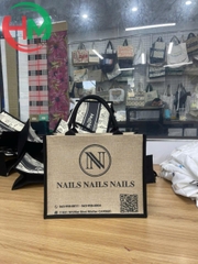 Túi Vải Linen In Logo NAILS NAILS NAILS