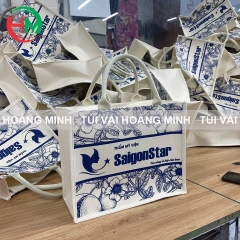 Túi vải linen Thẩm mỹ viện SaigonStar