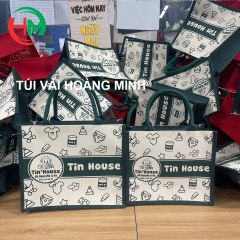 Túi Vải Linen Tin House - In logo sắc nét